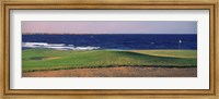 Golf course at dusk, The Cascades Golf And Country Club, Soma Bay, Hurghada, Egypt Fine Art Print