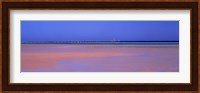 Pier in the sea, Soma Bay, Hurghada, Egypt Fine Art Print