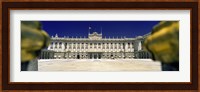 Facade of a palace, Madrid Royal Palace, Madrid, Spain Fine Art Print
