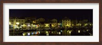 Boats at a harbor, La Maddalena, Arcipelago Di La Maddalena National Park, Sardinia, Italy Fine Art Print