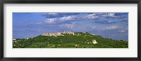 Town on a hill, Montepulciano, Val di Chiana, Siena Province, Tuscany, Italy Fine Art Print