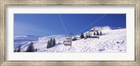 Ski resort, Reith Im Alpbachtal, Tyrol, Austria Fine Art Print