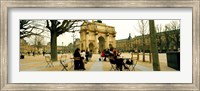 Arc De Triomphe Du Carrousel, Musee Du Louvre, Paris, Ile-de-France, France Fine Art Print
