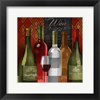 The Wine List I Fine Art Print
