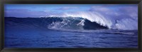 Surfer in the ocean, Maui, Hawaii, USA Fine Art Print