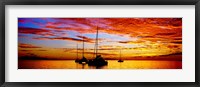 Tahiti Sunset, Society Islands, French Polynesia Fine Art Print