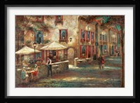 Courtyard Cafe Fine Art Print