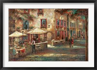 Courtyard Cafe Fine Art Print