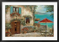 Ombrello Rosso Fine Art Print