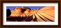 Sandstone hills, The Wave, Coyote Buttes, Utah, USA Fine Art Print