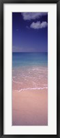 Surf on the beach, Bahamas Fine Art Print