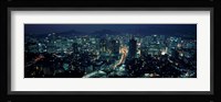 Aerial view of a city, Seoul, South Korea 2011 Fine Art Print