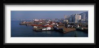 Buildings at the waterfront, Busan, South Korea Fine Art Print