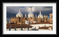 Low angle view of a cathedral, Immaculate Conception Cathedral, Cuenca, Azuay Province, Ecuador Fine Art Print