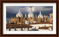 Low angle view of a cathedral, Immaculate Conception Cathedral, Cuenca, Azuay Province, Ecuador Fine Art Print