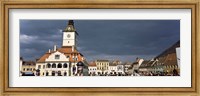 Town Center, Brasov, Transylvania, Romania Fine Art Print