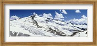 Snowcapped mountains, Grossvenediger, Salzburg, Austria Fine Art Print