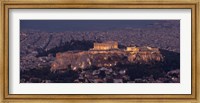 Acropolis of Athens, Athens, Attica, Greece Fine Art Print