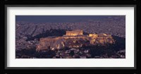 Acropolis of Athens, Athens, Attica, Greece Fine Art Print