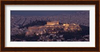 Acropolis of Athens, Athens, Attica, Greece Fine Art Print