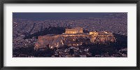 Acropolis of Athens, Athens, Attica, Greece Fine Art Print