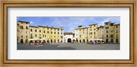 Piazza Dell'Anfiteatro, Lucca, Tuscany, Italy Fine Art Print