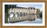 Chateau De Chenonceau, Indre-Et-Loire, Loire Valley, Loire River, Region Centre, France Fine Art Print
