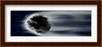 Comet in space Fine Art Print