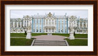Blue Facade of Catherine Palace, St. Petersburg, Russia Fine Art Print