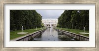 Canal at Grand Cascade at Peterhof Grand Palace, St. Petersburg, Russia Fine Art Print