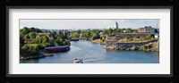 Fortress at the waterfront, Suomenlinna, Helsinki, Finland Fine Art Print