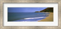 Tide on the beach, Makena Beach, Maui, Hawaii, USA Fine Art Print