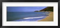 Tide on the beach, Makena Beach, Maui, Hawaii, USA Fine Art Print