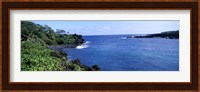 Black Sand Beach, Hana Highway, Waianapanapa State Park, Maui, Hawaii Fine Art Print