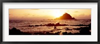 Rock formations on the coast, Aloo Island, Hana, Maui, Hawaii, USA Fine Art Print