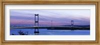 Severn Bridge, Aust, Gloucestershire, England Fine Art Print