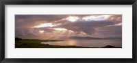 The Cuillins hills and Scalpay from across Broadford Bay, Isle of Skye, Scotland Fine Art Print