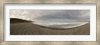 Waves on the beach, Newgale Beach, St. Brides Bay, Pembrokeshire, Wales Fine Art Print