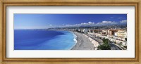 Promenade Des Anglais, Nice, France Fine Art Print