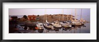 Sailboats on the coast, Stora Nassa, Stockholm Archipelago, Sweden Fine Art Print