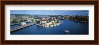 Aerial view of an island, Riddarholmen Island, Riddarfjarden, Stockholm, Sweden Fine Art Print