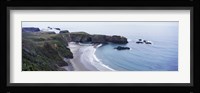 Cove on North Coast, California, USA Fine Art Print