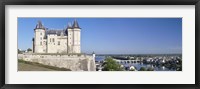 Castle in a town, Chateau de Samur, Saumur, Maine-Et-Loire, Loire Valley, Pays-De-La-Loire, Centre Region, France Fine Art Print