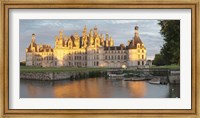 Castle at the waterfront, Chateau Royal de Chambord, Chambord, Loire-Et-Cher, Loire Valley, Loire River, Centre Region, France Fine Art Print