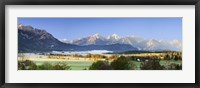 King's Region and Allgau Alps, Bavaria, Germany Fine Art Print