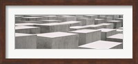 Holocaust memorial, Monument to the Murdered Jews of Europe, Berlin, Germany Fine Art Print