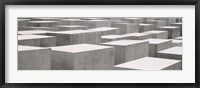 Holocaust memorial, Monument to the Murdered Jews of Europe, Berlin, Germany Fine Art Print