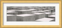 Holocaust memorial, Monument to the Murdered Jews of Europe, Berlin, Germany Fine Art Print