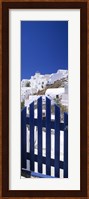 Houses in a town, Oia, Santorini, Cyclades Islands, Greece Fine Art Print