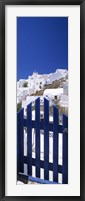 Houses in a town, Oia, Santorini, Cyclades Islands, Greece Fine Art Print